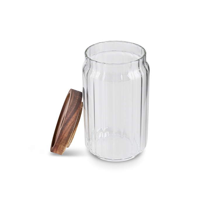 Karaca Mova Akasya Çizgili Saklama Kabı 580 Ml