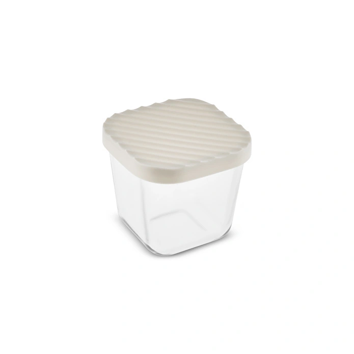 Karaca Bumpy Kare Cam Saklama Kabı 350 ml