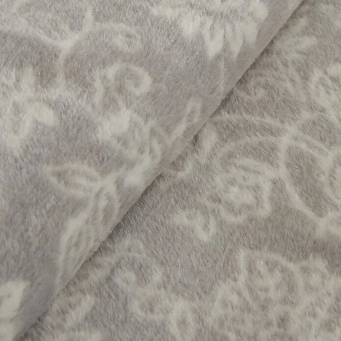 Karaca Home Glorinda Çift Kişilik Akrilik Battaniye Açık Gri