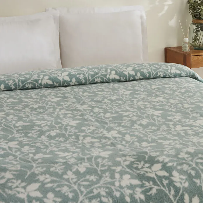 Karaca Home Cintia Çift Kişilik Akrilik Battaniye Koyu Mint