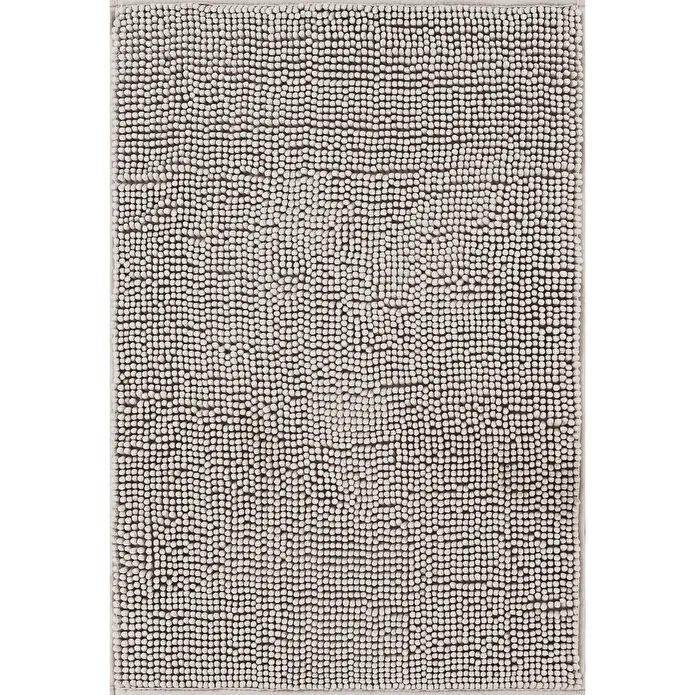 Kaşmir Home Soft Makarna Banyo Paspas Gri 60x100 cm