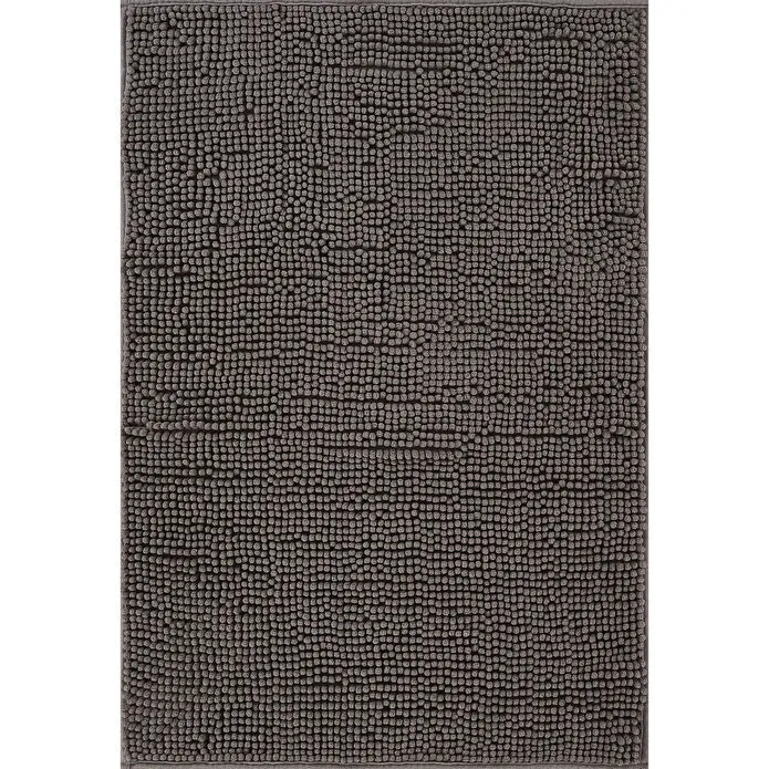 Kaşmir Home Soft Makarna Banyo Paspas Antrasit 60x100 cm