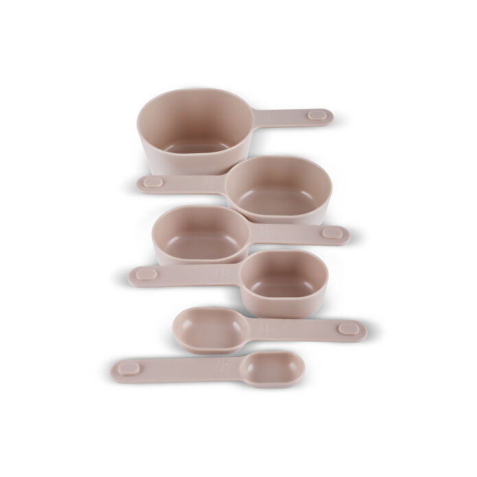 Karaca Ekin Hazneli Ölçü Kabı & Kaşığı Seti