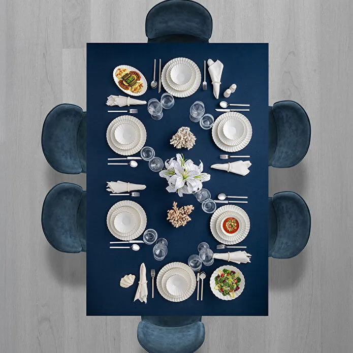 Emsan Perla Fine Bone 53 Parça 12 Kişilik Yemek Takımı