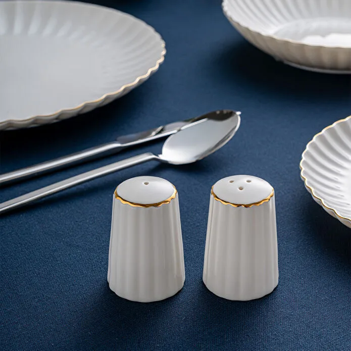 Emsan Perla Fine Bone 53 Parça 12 Kişilik Yemek Takımı