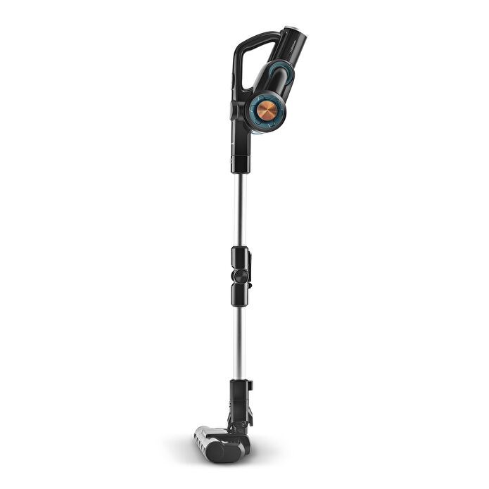 Homend Dustrider 1264H Şarjlı Başlıklı Dikey Süpürge Siyah