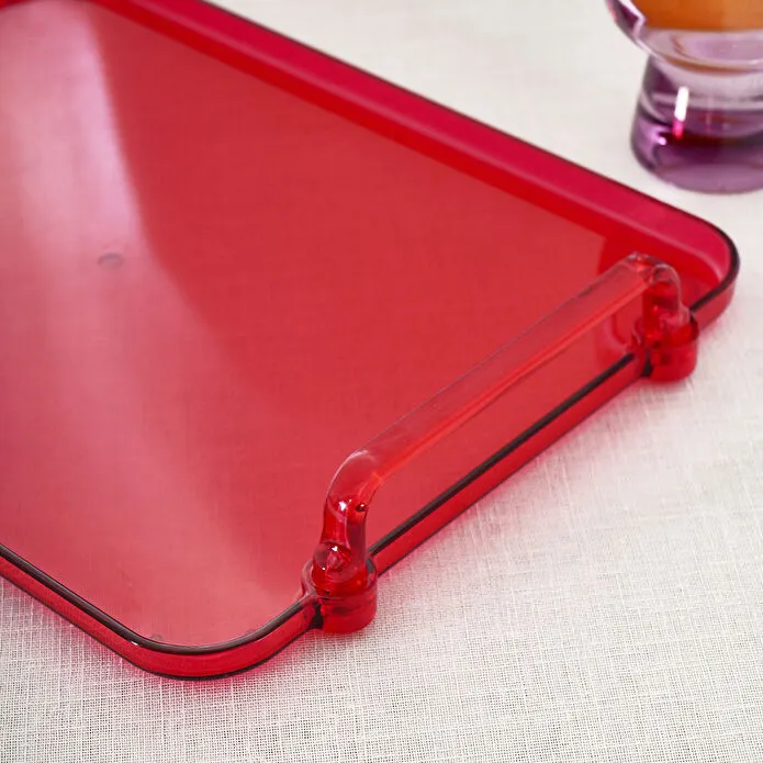 Karaca Claro Dikdörtgen Tepsi Kırmızı 30 cm