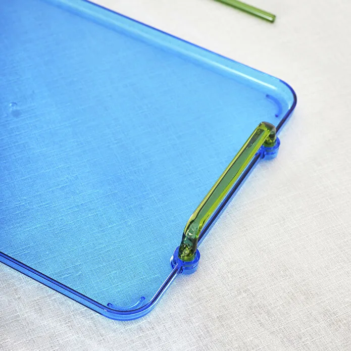 Karaca Claro Dikdörtgen Tepsi Mavi 38 cm