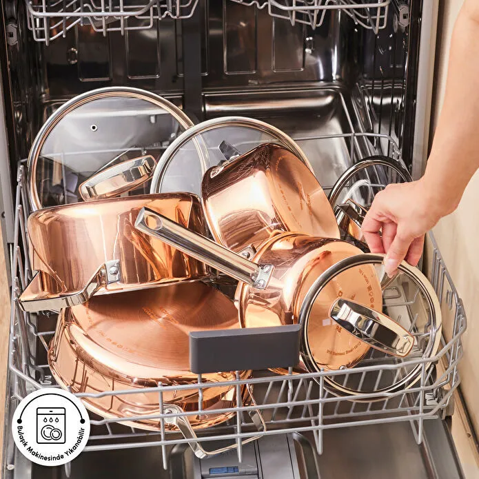 Karaca Power Steel 316+ 3Ply Galileo 8 Parça Çelik Tencere Seti