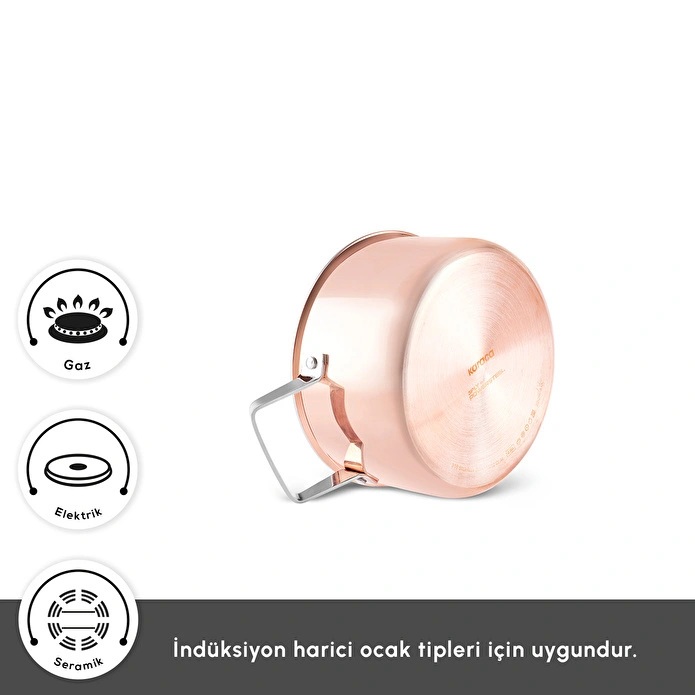 Karaca Power Steel 316+ 3Ply Galileo 8 Parça Çelik Tencere Seti