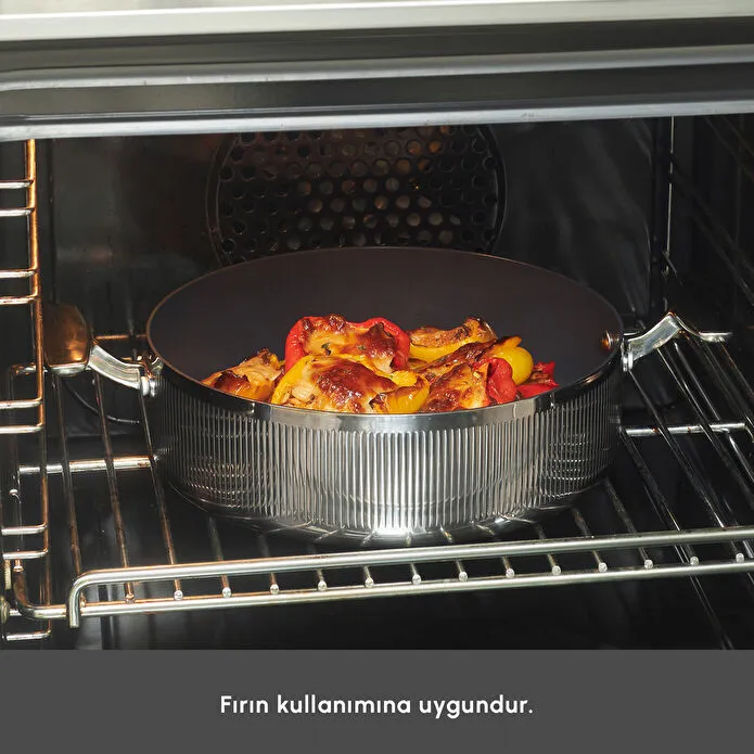 Karaca Plasma Steel 316+ 3Ply Apollo İndüksiyon Tabanlı 7 Parça Çelik Tencere Seti