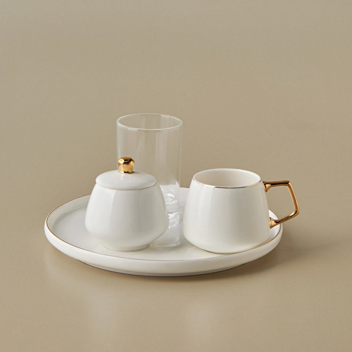 Karaca Streamline Saturn Tek Kişilik Kahve Sunum Seti 100 ml