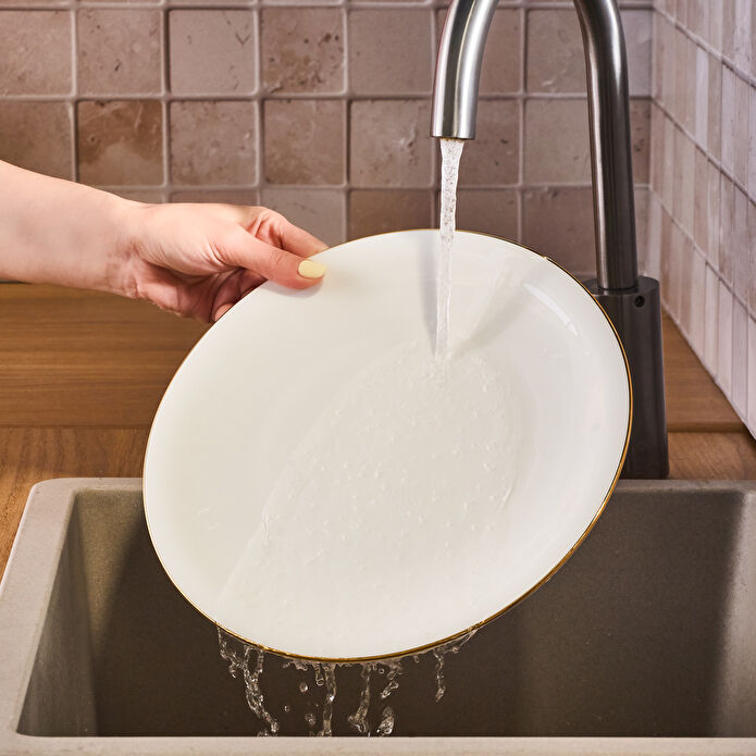 Karaca Stream Bone Pavli 24 Parça 6 Kişilik Yemek Takımı