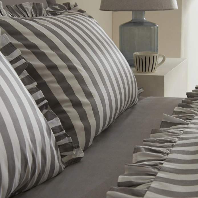 Karaca Home Ripple Çift Kişilik Nevresim Takımı Gri