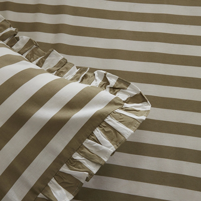 Karaca Home Ripple Çift Kişilik Nevresim Takımı Yeşil