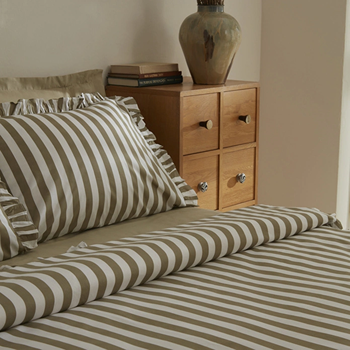 Karaca Home Ripple Çift Kişilik Nevresim Takımı Yeşil