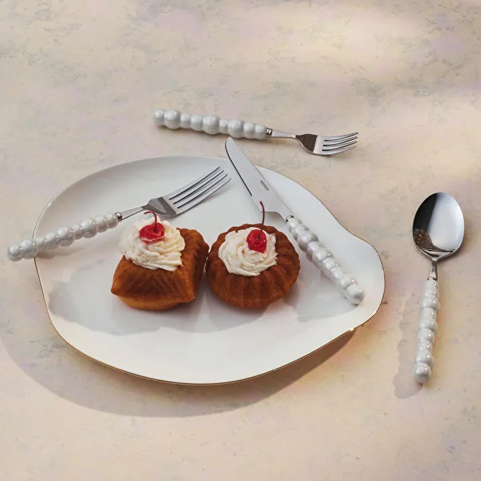 Karaca Marin Pearl 24 Parça 6 Kişilik Çatal Kaşık Bıçak Takımı