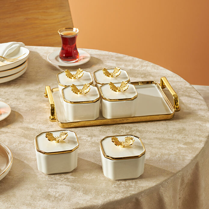 Karaca Liva 6'lı Tepsili Kahvaltılık