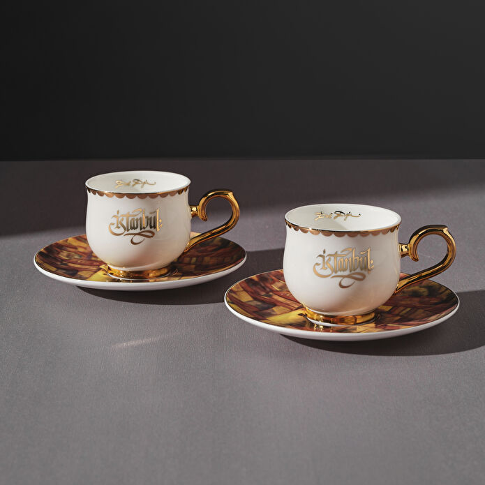 Karaca Unicef Erol Evgin 2 Kişilik Kahve Fincan Takımı 90 ml