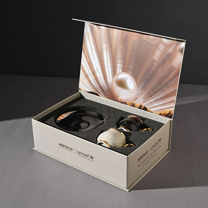 Karaca Unicef Arzum Onan 2 Kişilik Kahve Fincan Takımı 90 ml