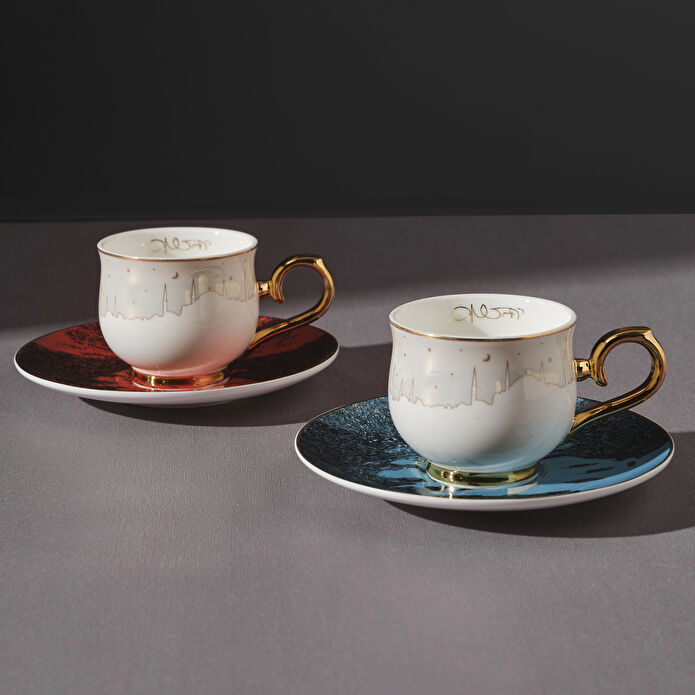 Karaca Unicef Devrim Erbil 2 Kişilik Kahve Fincan Takımı 90 ml