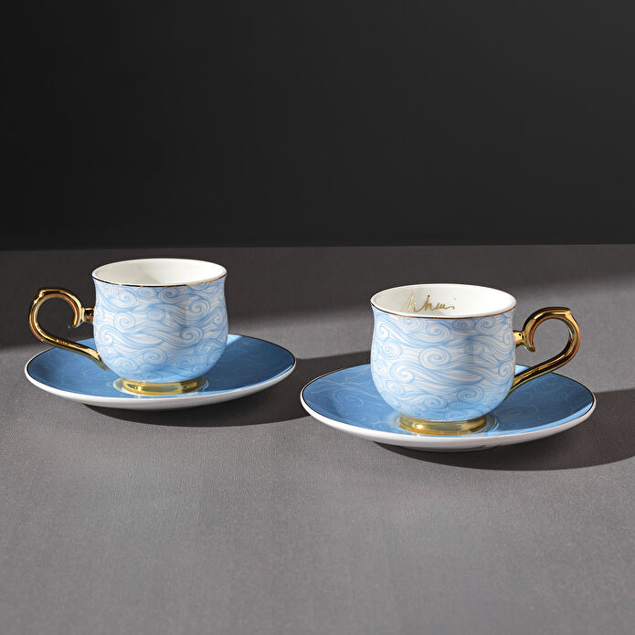 Karaca Unicef Rahmi Koç 2 Kişilik Kahve Fincan Takımı 90 ml