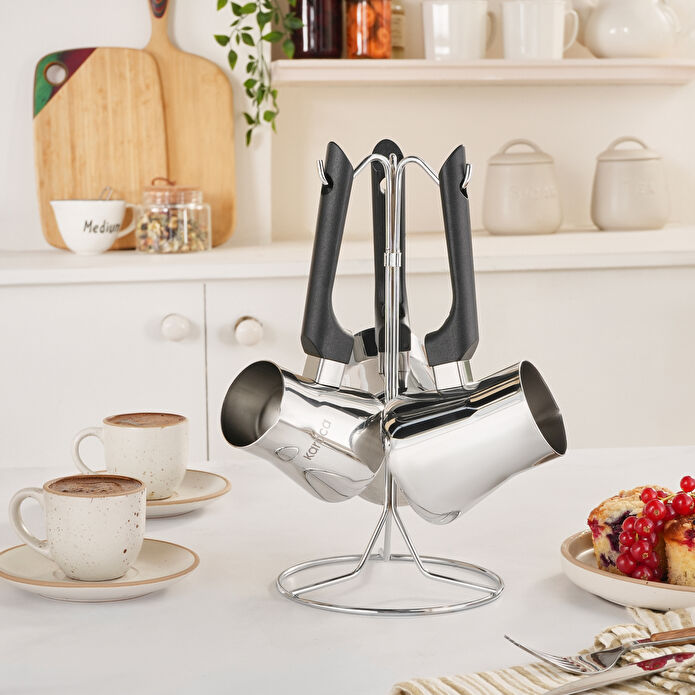 Karaca Nevra 3'lü Cezve Takımı