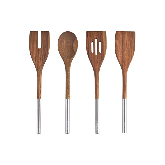 Karaca Timber 4 Parça Akasya Servis Seti