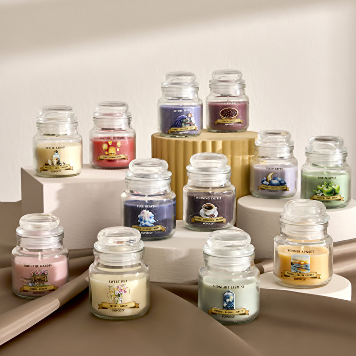 Karaca Home Terapi Energy Mor Cenneti Kokulu Mum 65 Gr