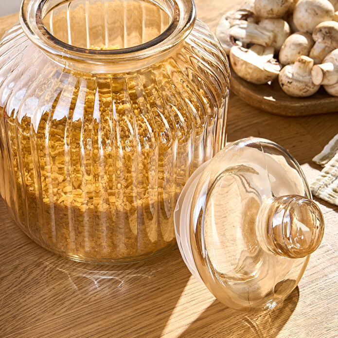 Karaca Binora Kapaklı Cam Kavanoz 3000 ml