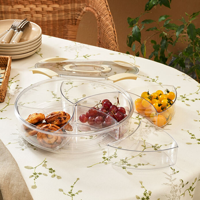 Karaca Suzi 5 Bölmeli Taşınabilir Saklama Kabı