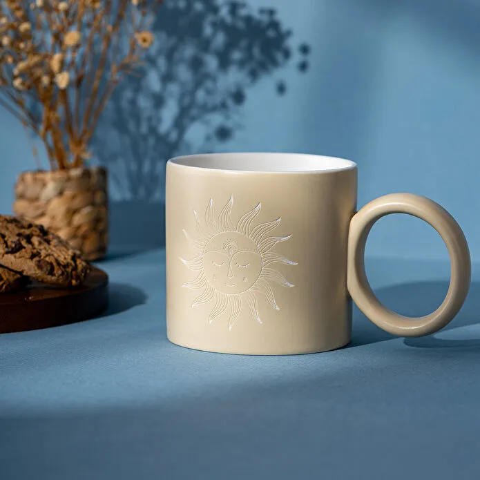 Emsan Güneş Bej Kupa 310 ml