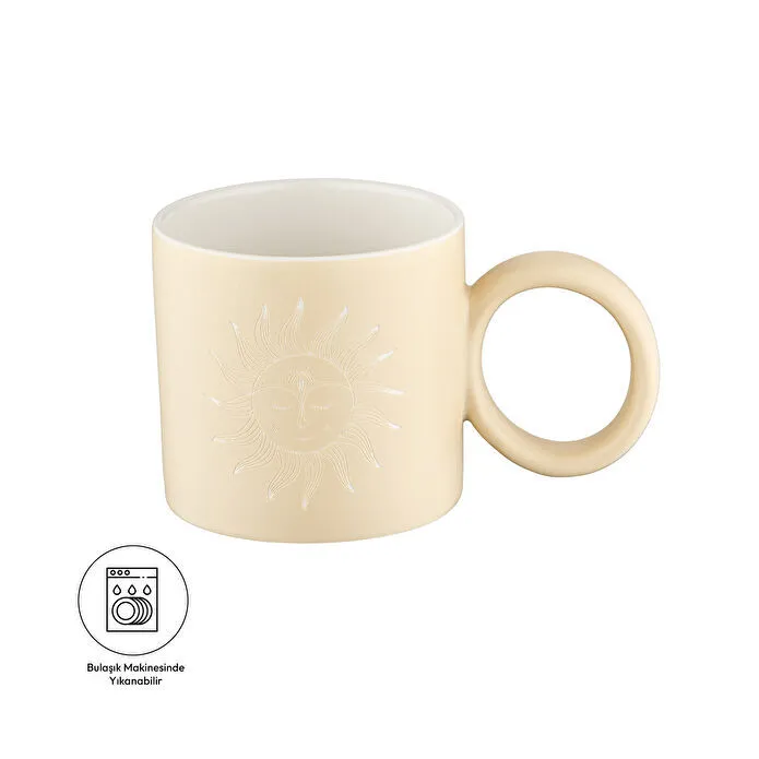 Emsan Güneş Bej Kupa 310 ml