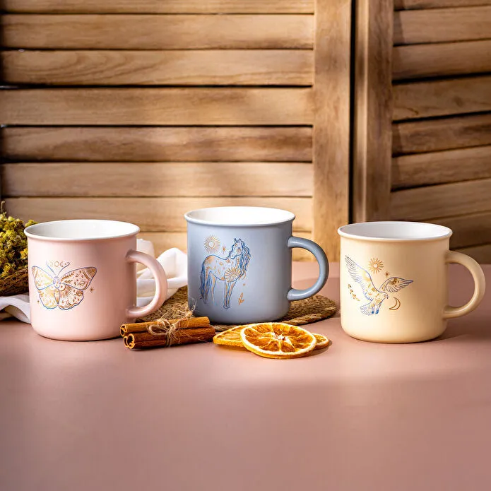 Emsan Butterfly Kupa 380 ml