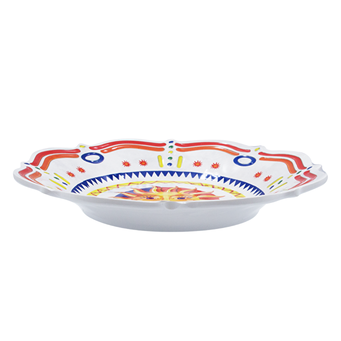 Baci Milano Dolce Vita Sun 6'lı Çorba Tabağı 23,5 cm Melamin