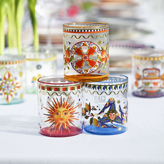 Baci Milano Dolce Vita 6'lı Cam Bardak Seti 370 ML