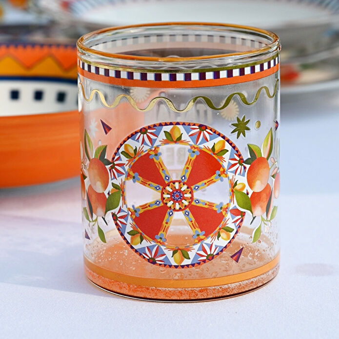 Baci Milano Dolce Vita 6'lı Cam Bardak Seti 370 ML