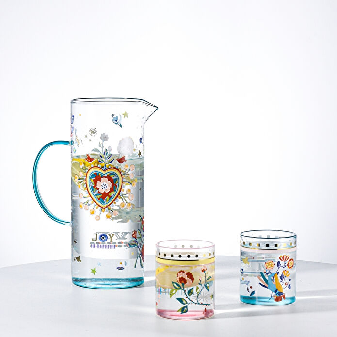 Baci Milano Mamma Mia 6'lı Bardak Seti Cam 370 ML