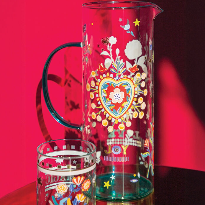 Baci Milano Mamma Mia 6'lı Bardak Seti Cam 370 ML