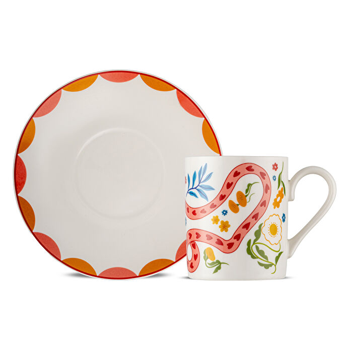 Emsan Cheerful 6'lı Kahve Fincan Takımı 100 ml