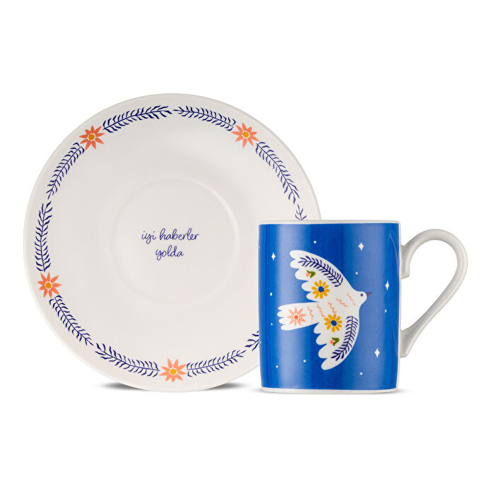 Emsan Lucky 6'lı Kahve Fincan Takımı 100 ml