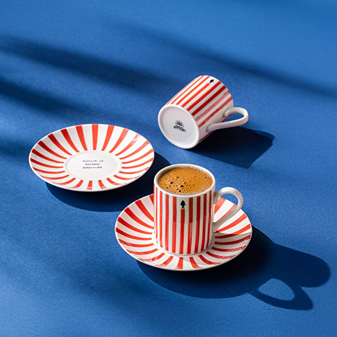 Emsan Destiny 6'lı Kahve Fincan Takımı 100 ml