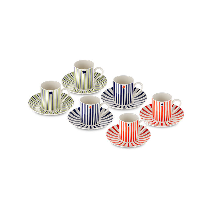 Emsan Destiny 6'lı Kahve Fincan Takımı 100 ml