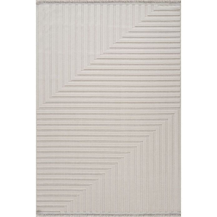 Kaşmir Halı İskandinav Rune White 50x80 cm