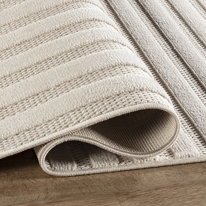 Kaşmir Halı İskandinav Rune White 120x180 cm