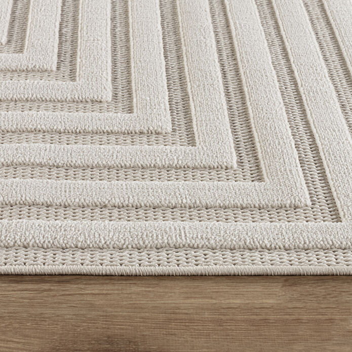 Kaşmir Halı İskandinav Rune White 200x290 cm