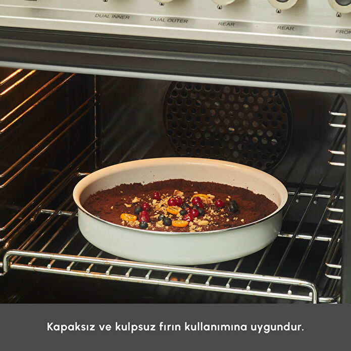 Karaca X Refika Swiss Crystal Easy Clip İndüksiyon Tabanlı 12 Parça Tencere Seti Pure White