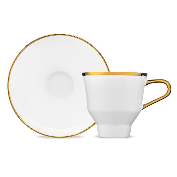 Emsan Mizu 6'lı Kahve Fincan Takımı Gold 90 ml