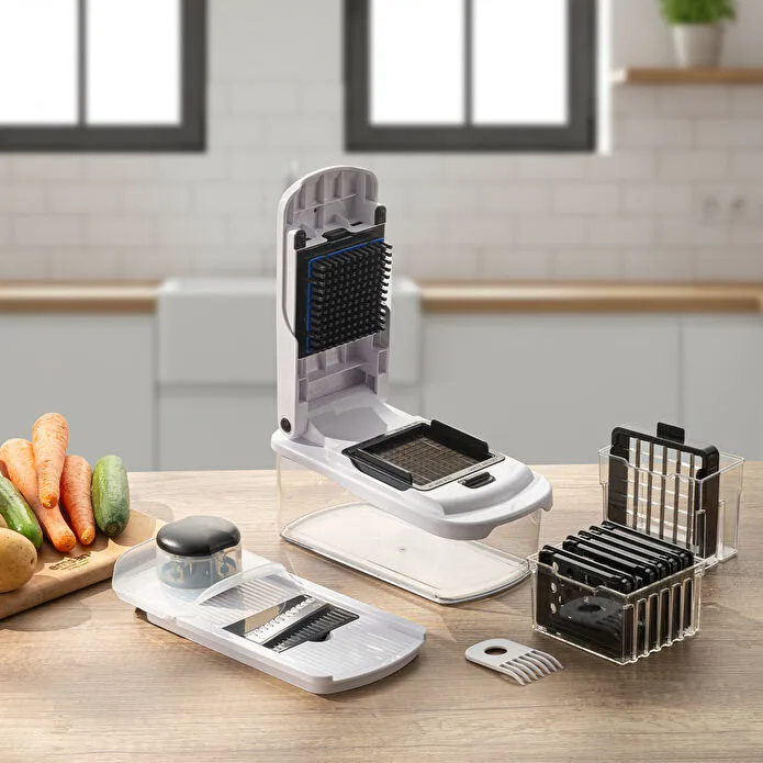 Emsan Smart Hazneli Doğrayıcı Beyaz 10 Parça