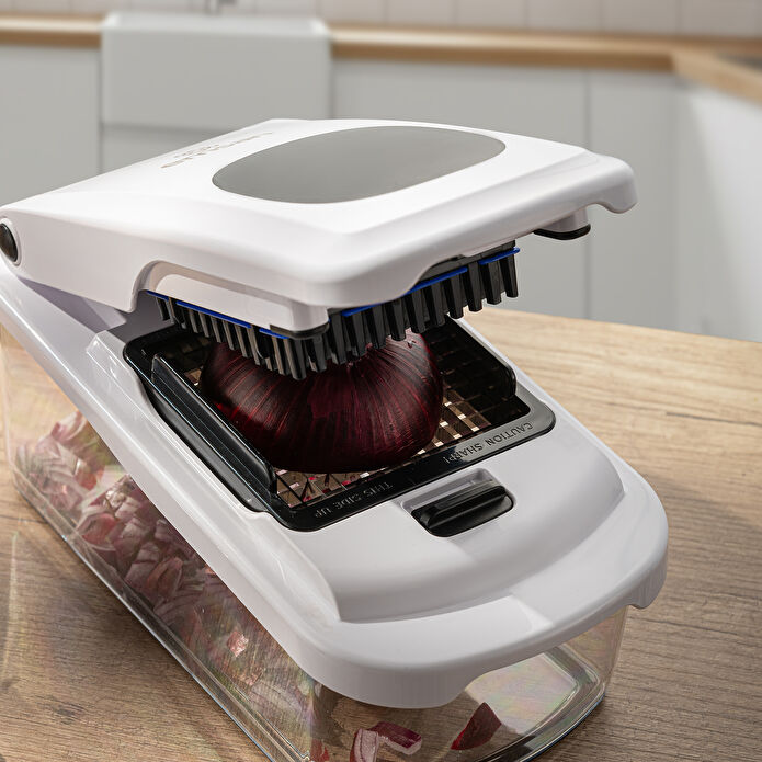 Emsan Smart Hazneli Doğrayıcı Beyaz 10 Parça